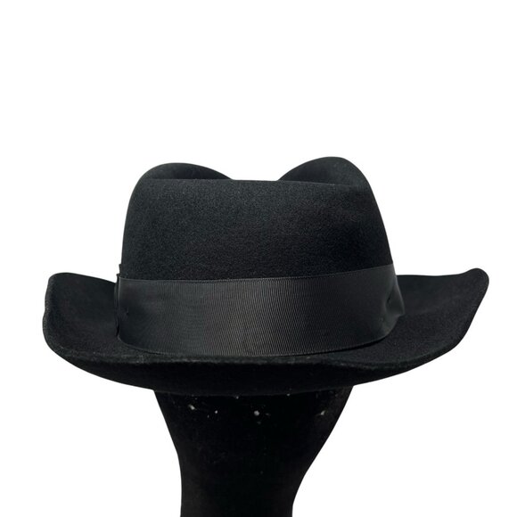 Bruno Capelo XL Hat Cap Australian Wool Fedora Teardrop Crown Fabio FB230 7 1/2 - Picture 4 of 13